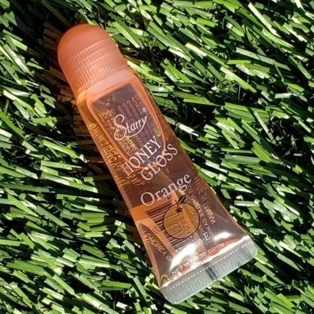 Honey Lip Gloss in Orange 🍊 Y2K 90s Beauty Makeup Lips